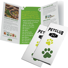 PetClub 247 Product Tri-Fold Brochure